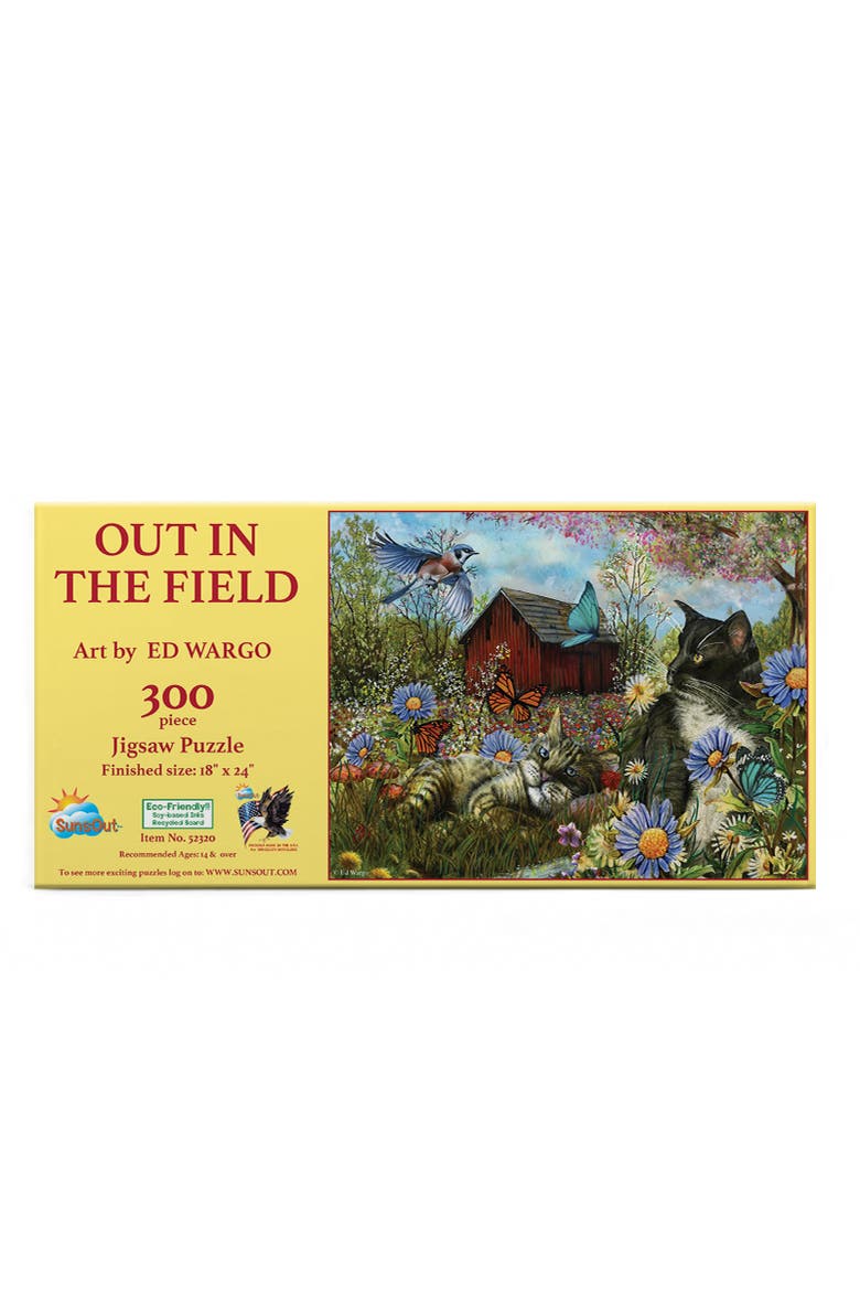 Out in the Field 300 piece Jigsaw Puzzle for Adults, Alternate, color, Multicolor