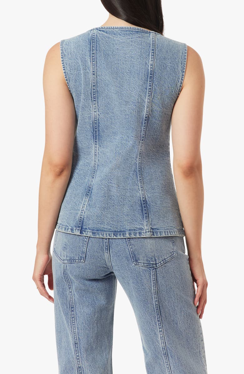 Habitual Denim Vest, Alternate, color, Paloma