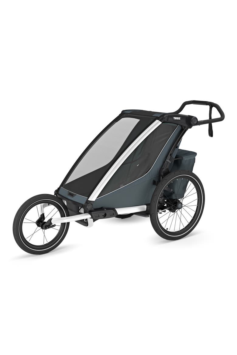 Chariot Cross 2 Single Cycle Trailer/Stroller, Main, color, DARK SLATE