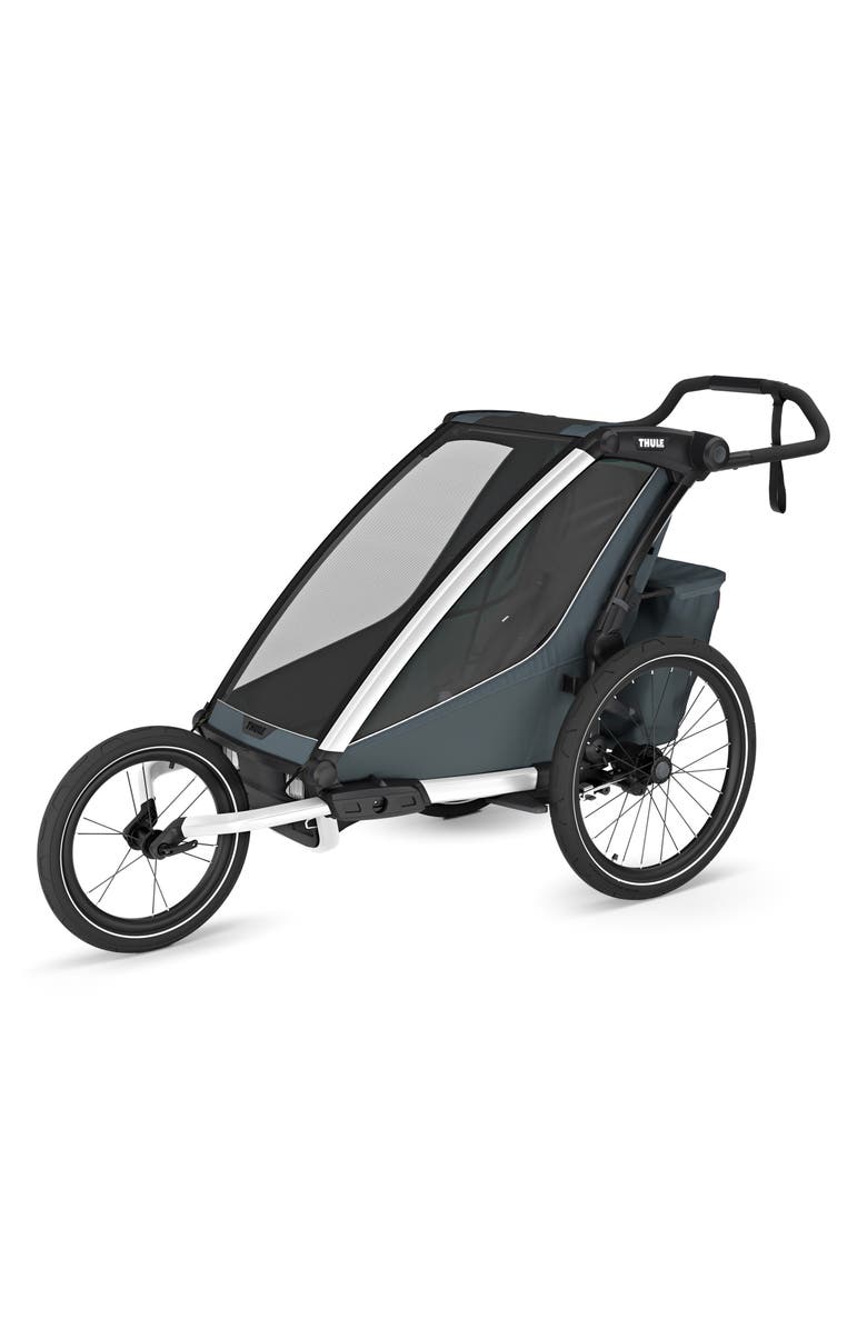 Thule Chariot Cross 2 Single Cycle Trailer/Stroller, Main, color, Dark Slate