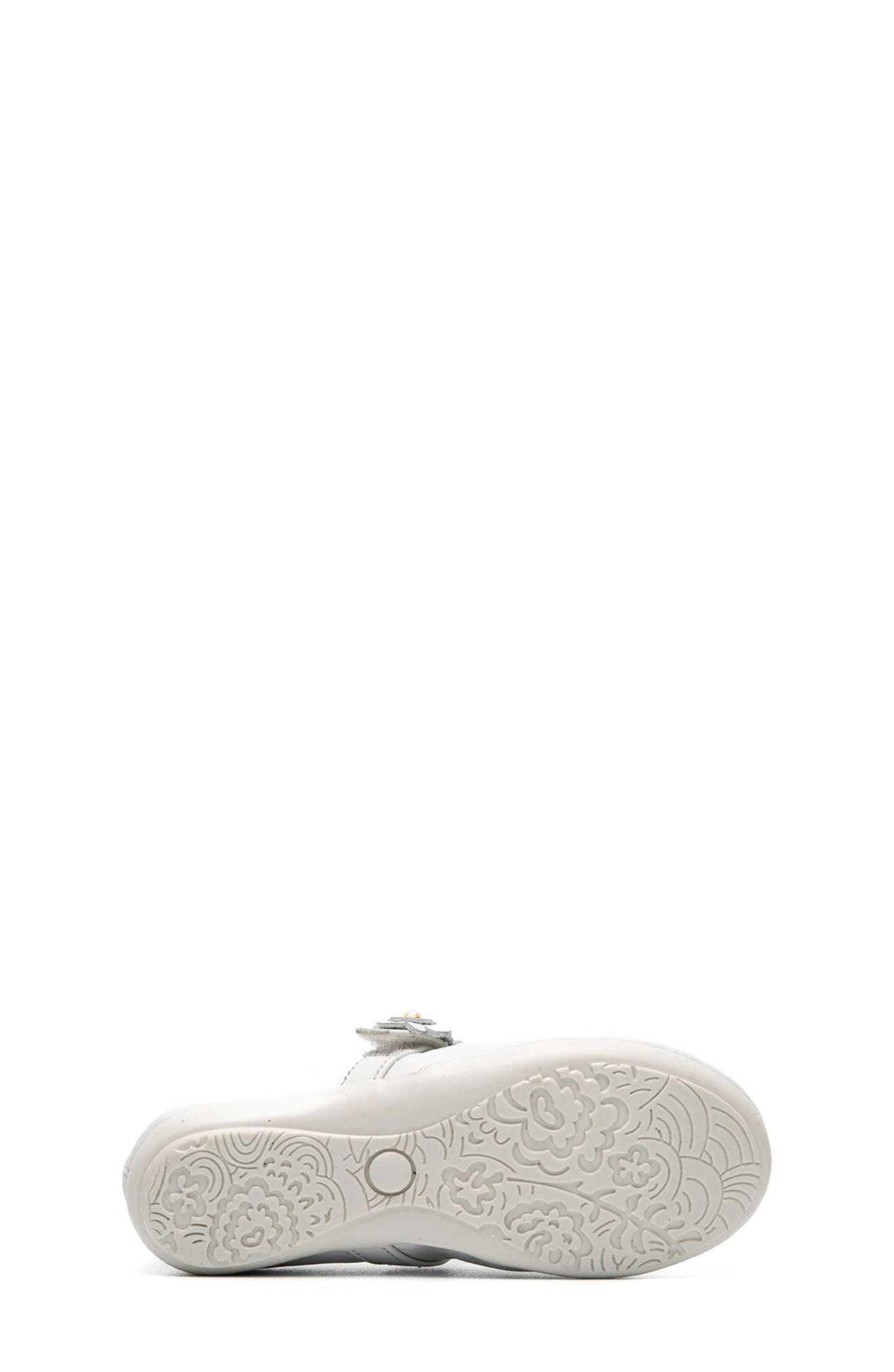 CHILDRENCHIC Kids' Betty Mary Jane Flat, Alternate, color, White