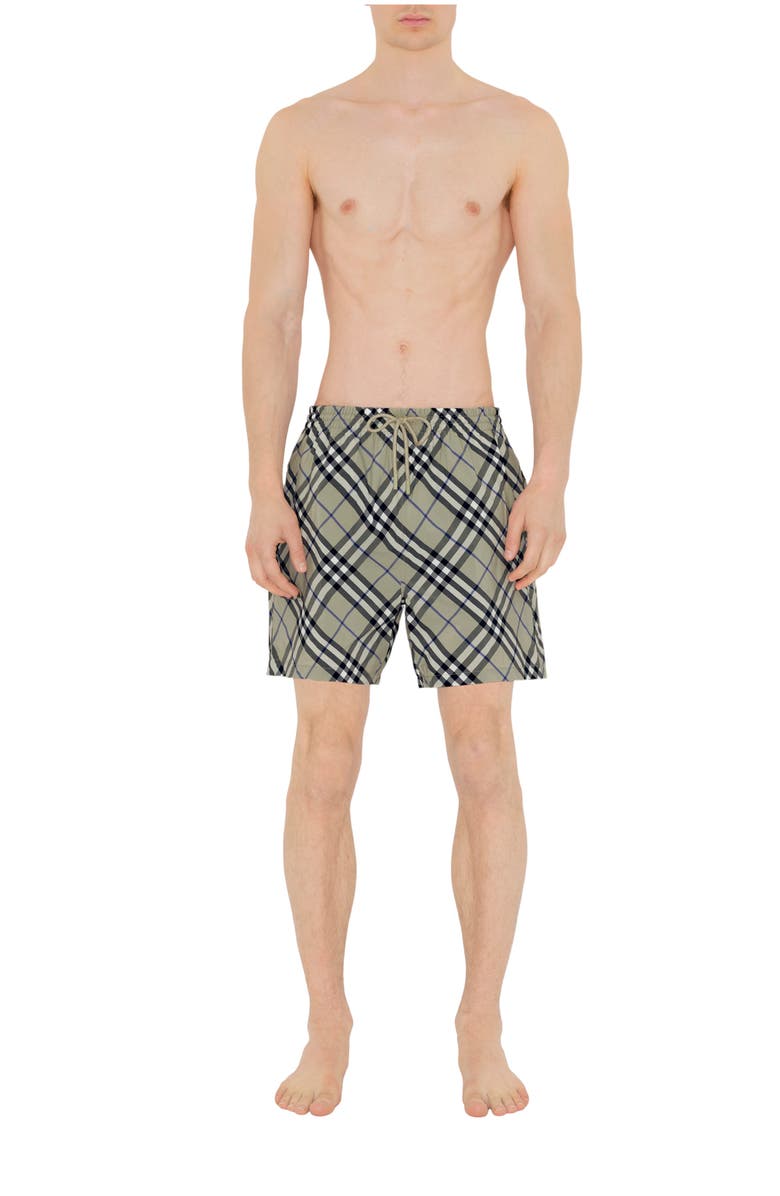 Burberry Check Swim Shorts, Main, color, 