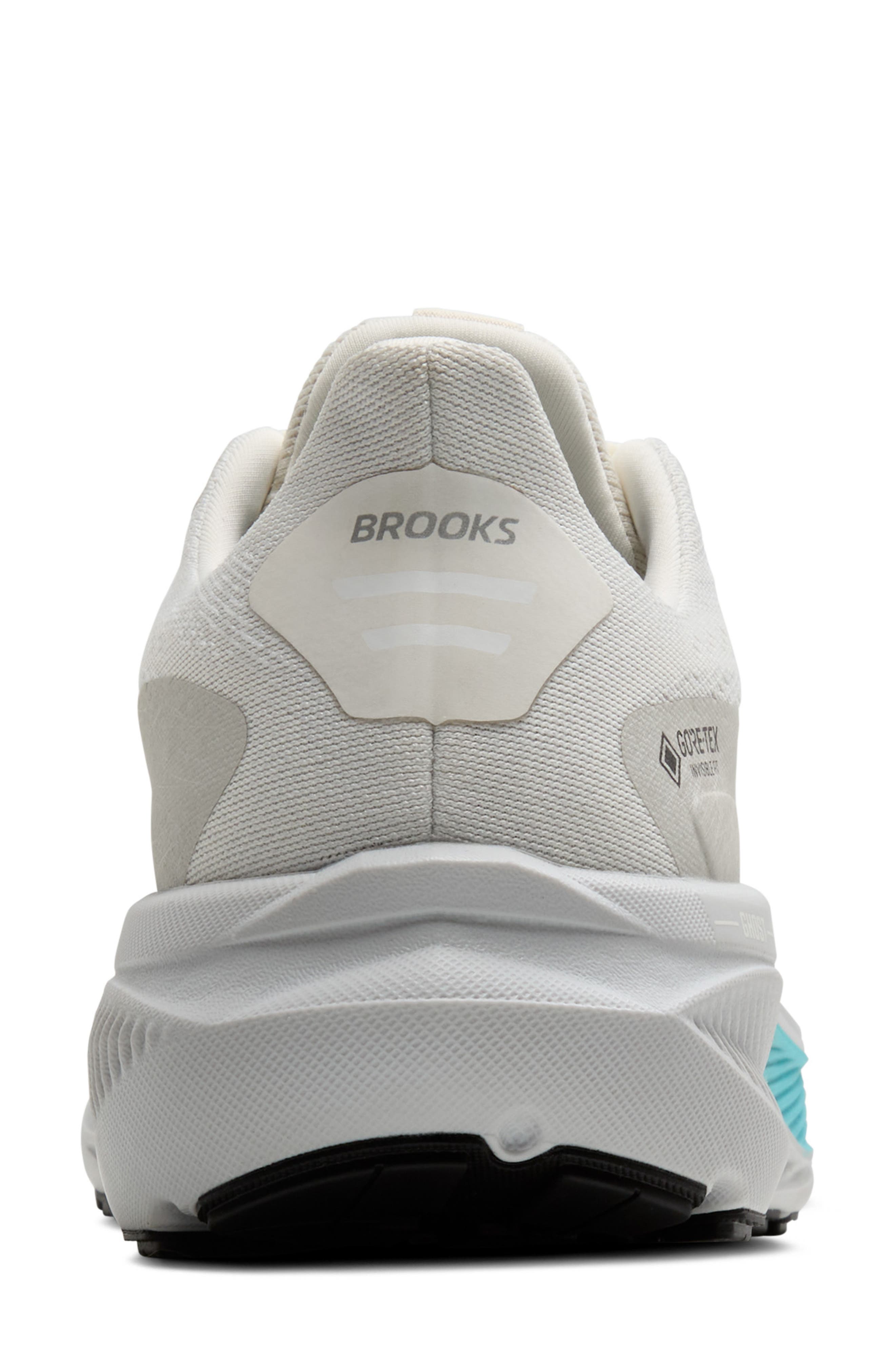 Brooks Ghost 17 GTX Gore-Tex<sup>®</sup> Waterproof Running Shoe, Alternate, color, Coconut/ Oyster/ Blue