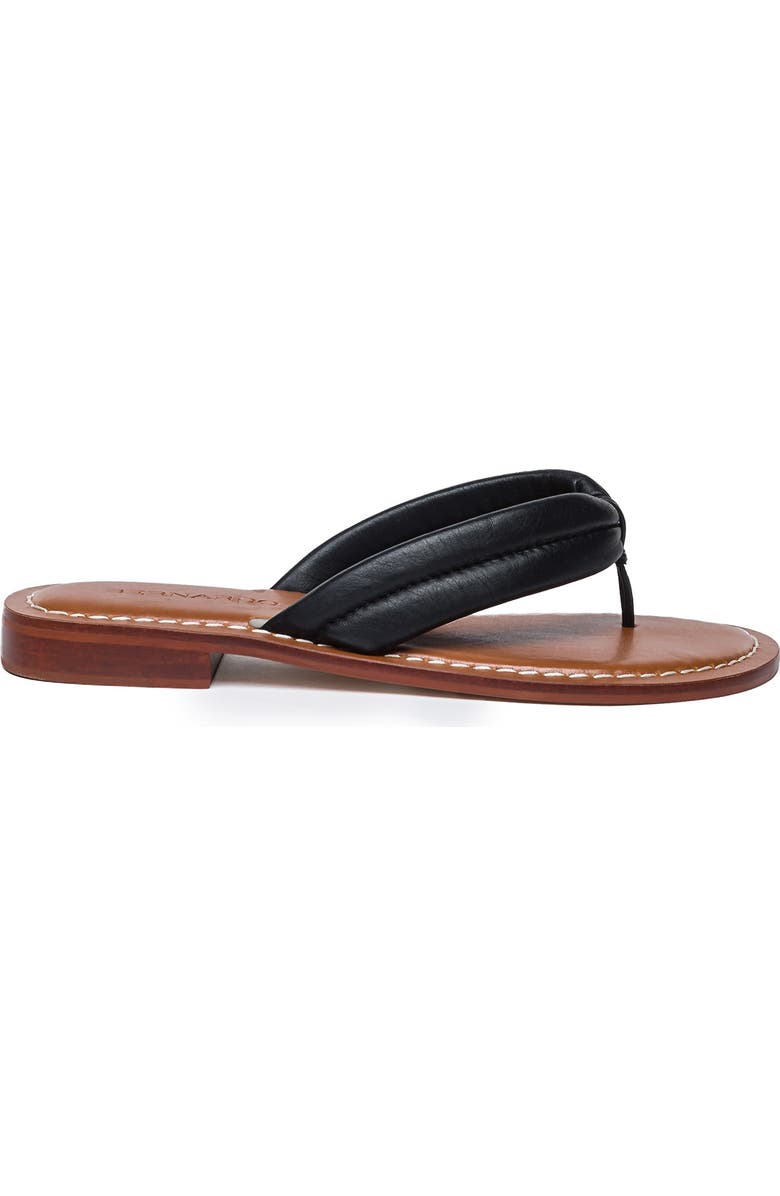 BERNARDO STUDIO Tilly Leather Flip-Flop Sandal, Alternate, color,
