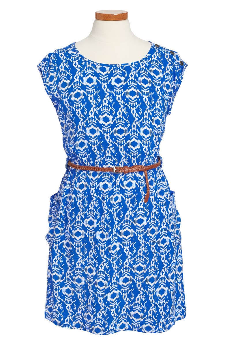 BeBop Be Bop Belted Sheath Dress, Main, color, 