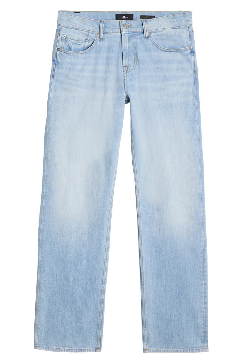 Austyn Relaxed Straight Leg Jeans, Alternate, color, CRYSTAL