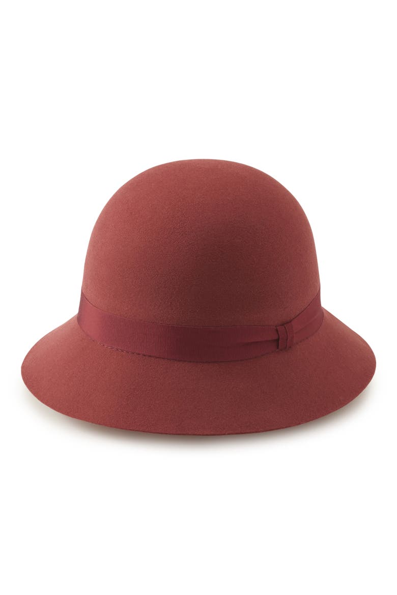 Etta Conscious Merino Wool Hat, Alternate, color, DEEP RUST