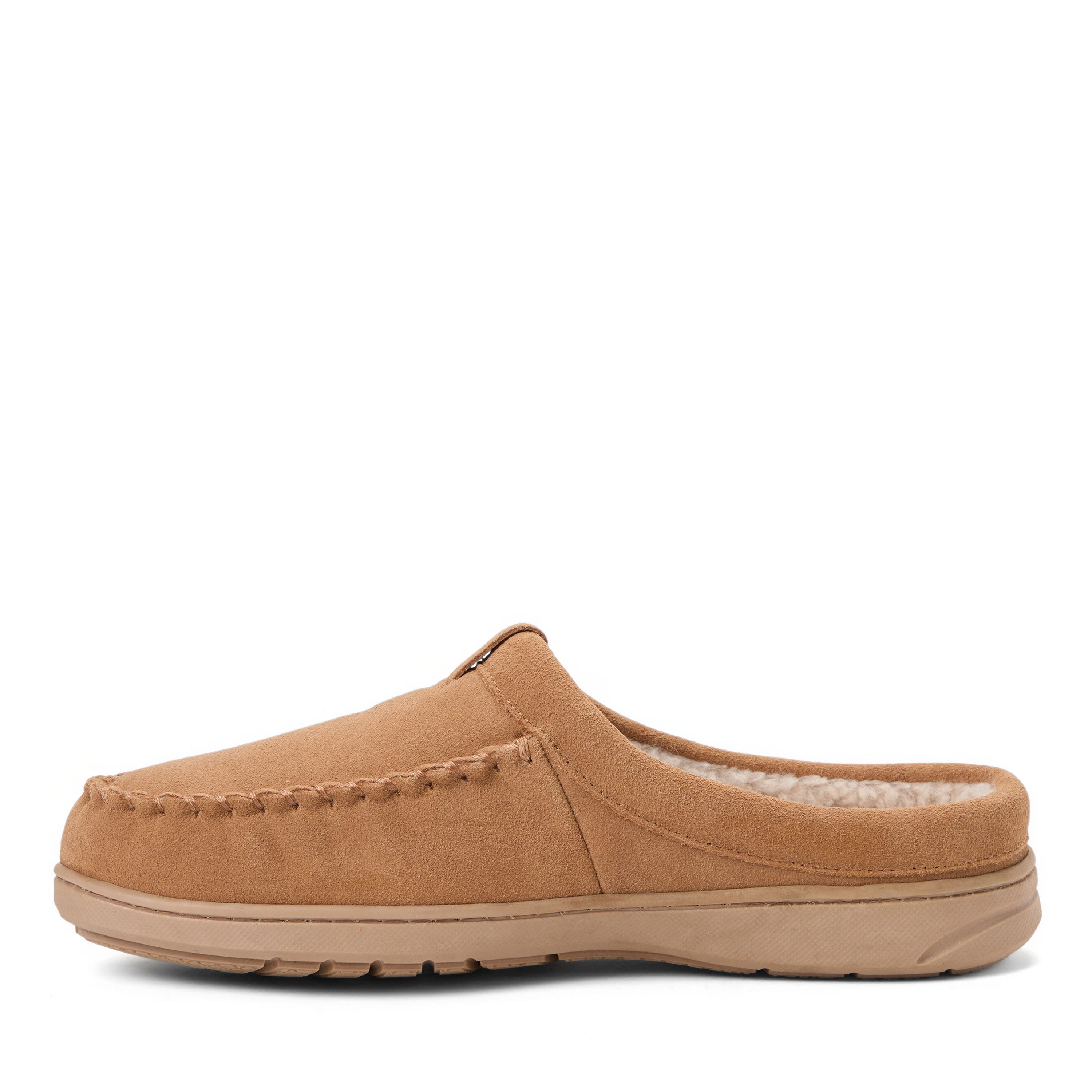 Clarks® Cow Suede Moc Toe Clog With Tab Detail Slippers (Men) | Nordstrom