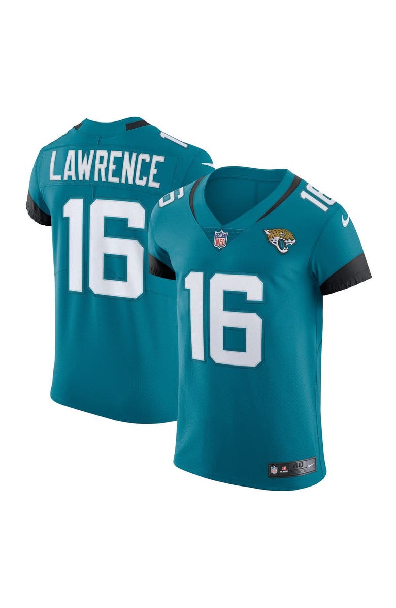 Nike Men's Nike Trevor Lawrence Teal Jacksonville Jaguars Vapor Elite Jersey, Main, color, Teal
