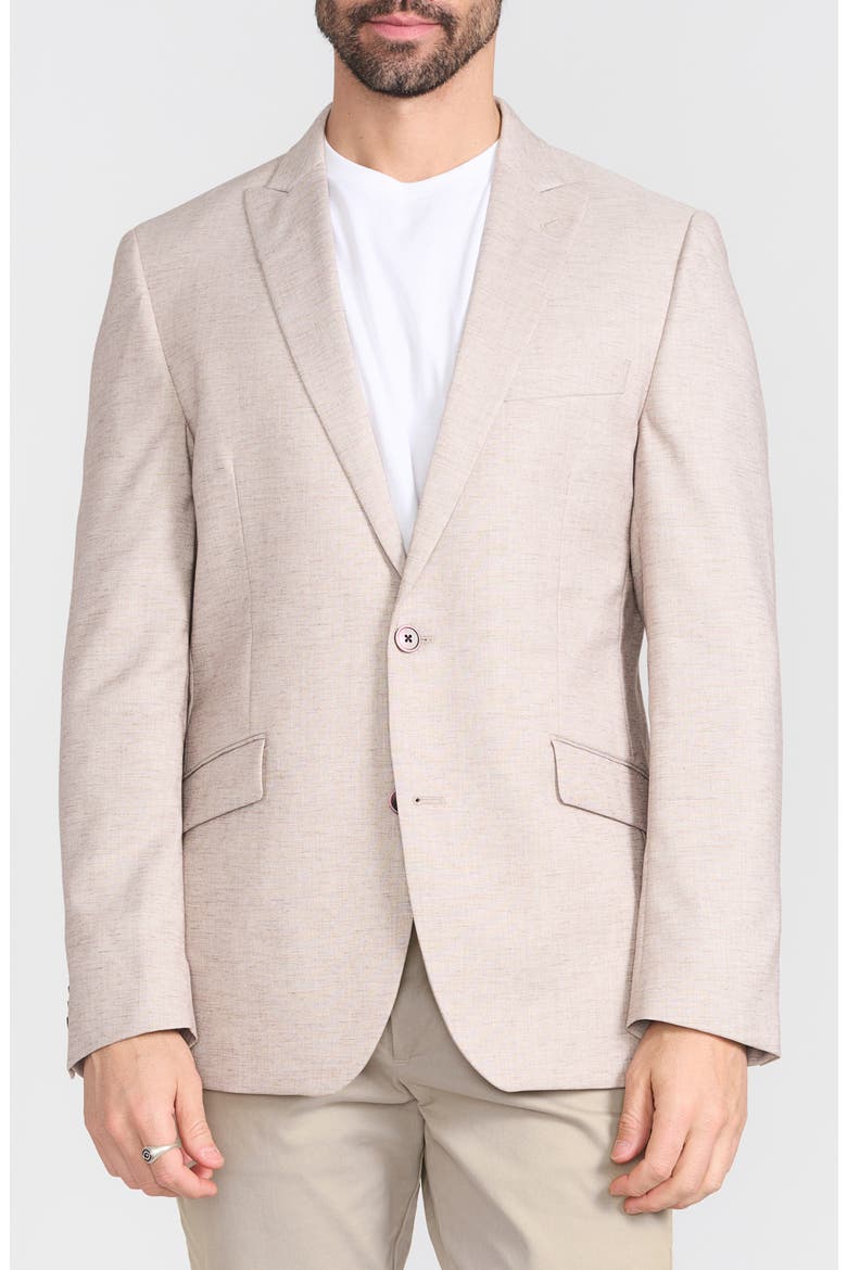 Savoy Blazer, Main, color, TAN