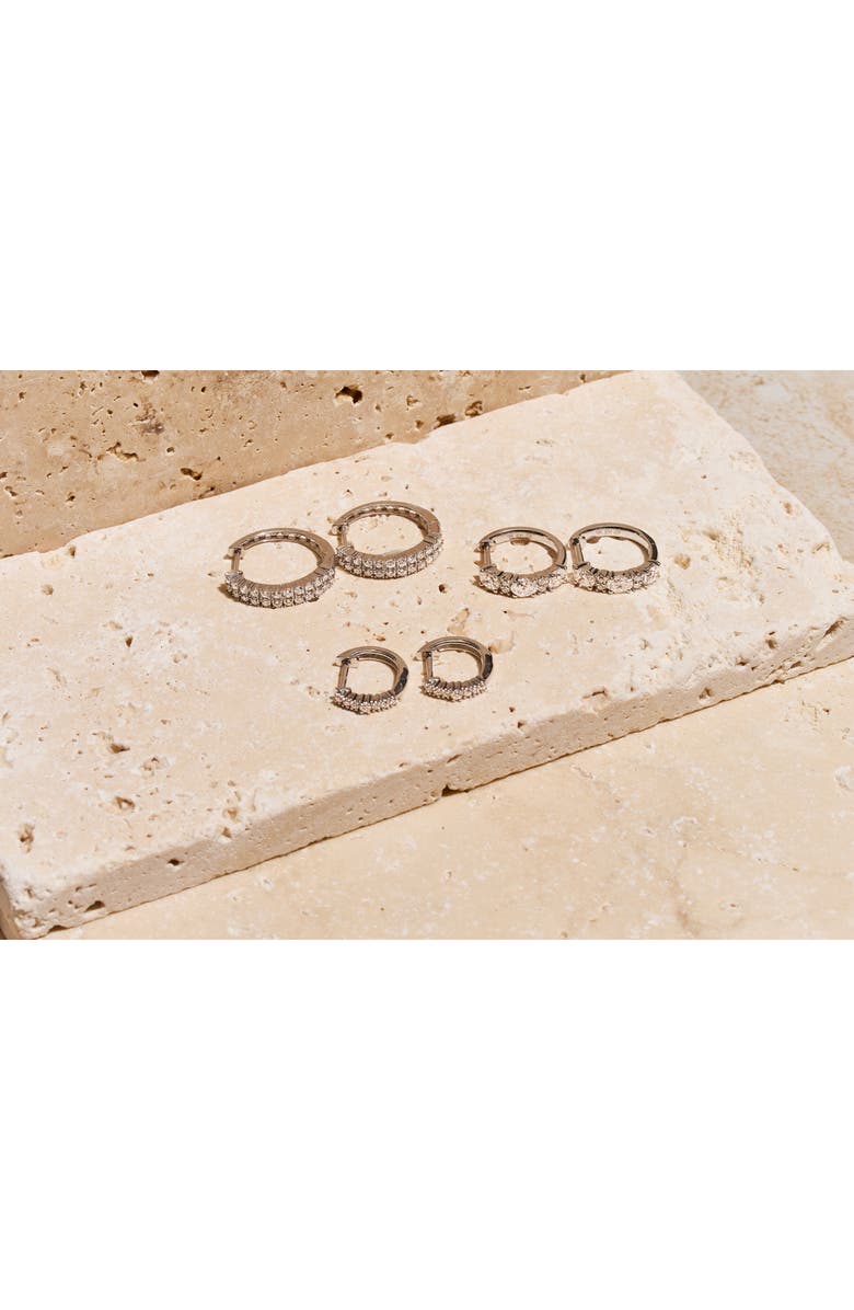 Bony Levy Diamond Hoop Earrings, Alternate, color, 