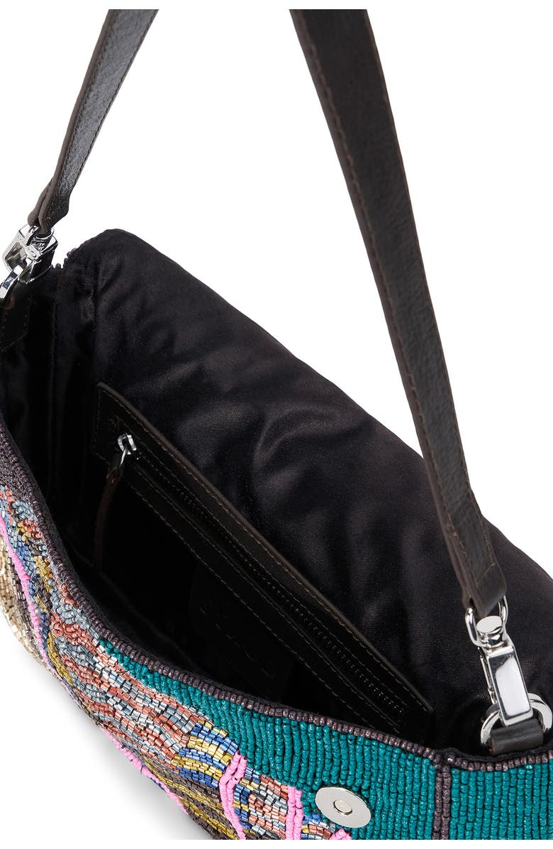 STAUD Timmy Beaded Convertible Shoulder Bag, Alternate, color, Conch Shell