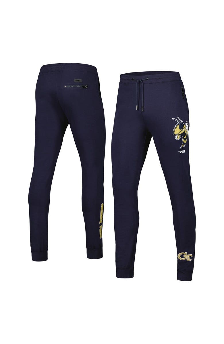PRO STANDARD Men's Pro Standard Navy Georgia Tech Yellow Jackets Classic DK Jogger Pants, Main, color, Navy
