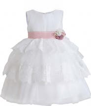 Tulleen Divinia Lace & Sash Dress