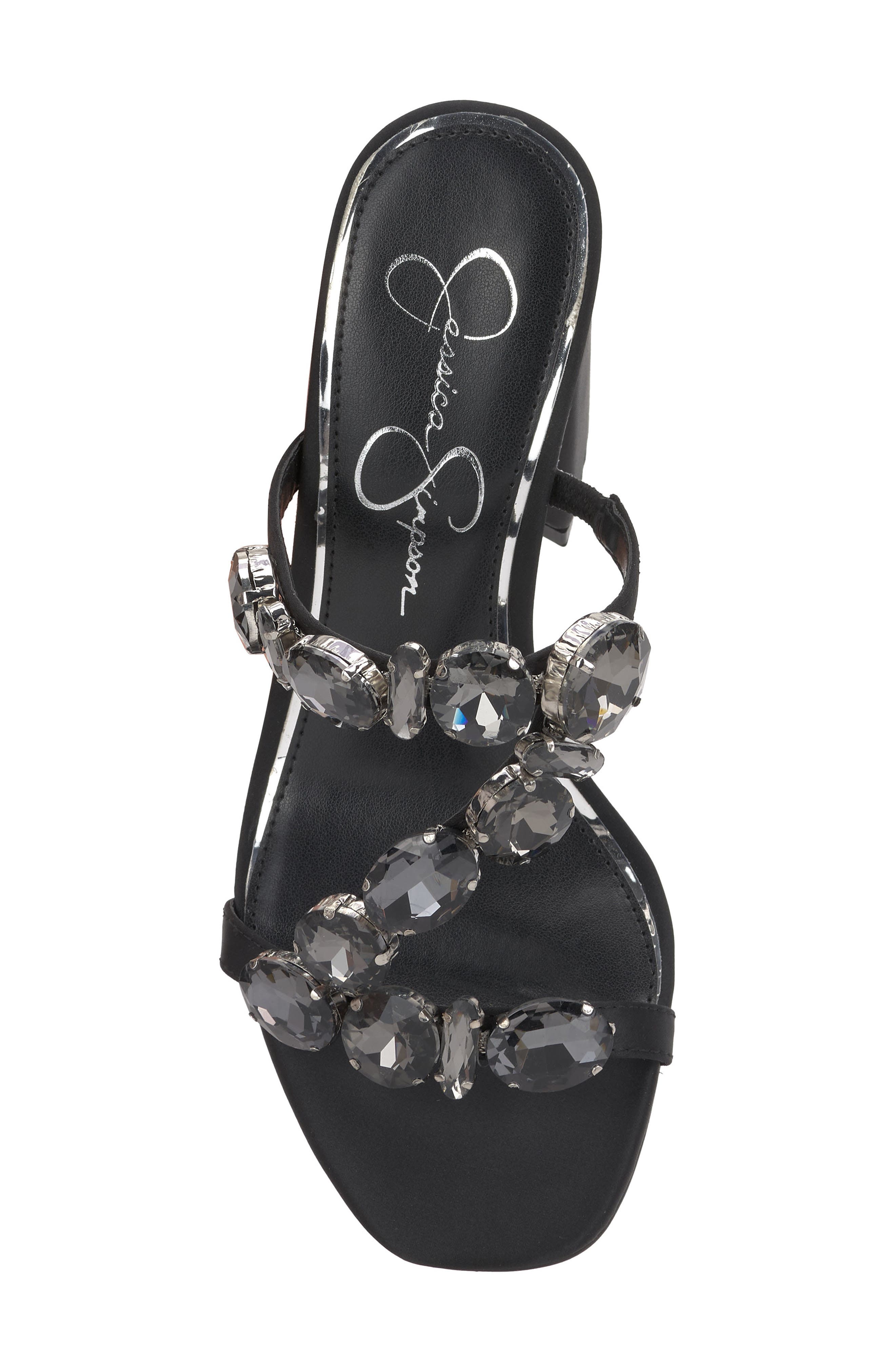 Jessica Simpson Amilir Crystal Slide Sandal, Alternate, color, 