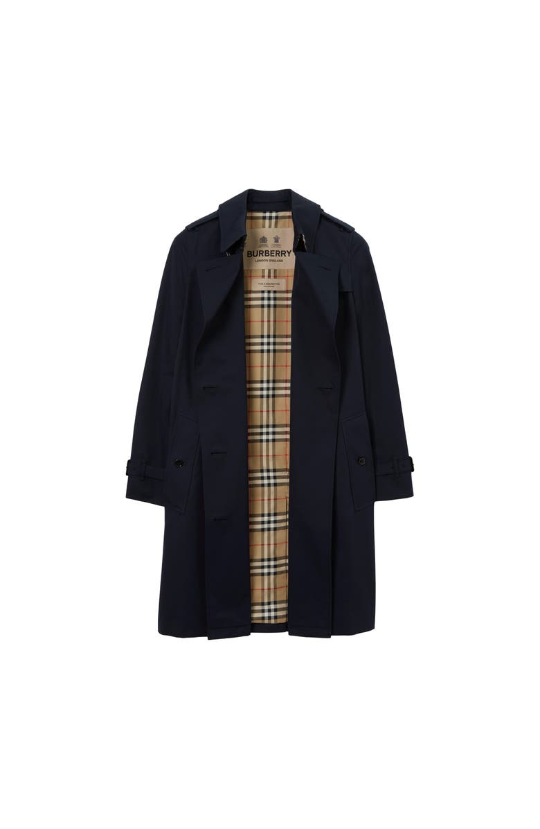 Burberry Mid-length Kensington Heritage Trench Coat, Alternate, color,