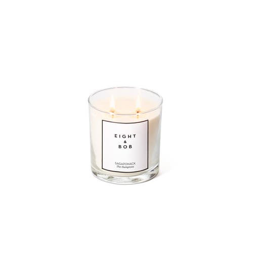 Eight And Bob Candle Holder & Candle 600gr