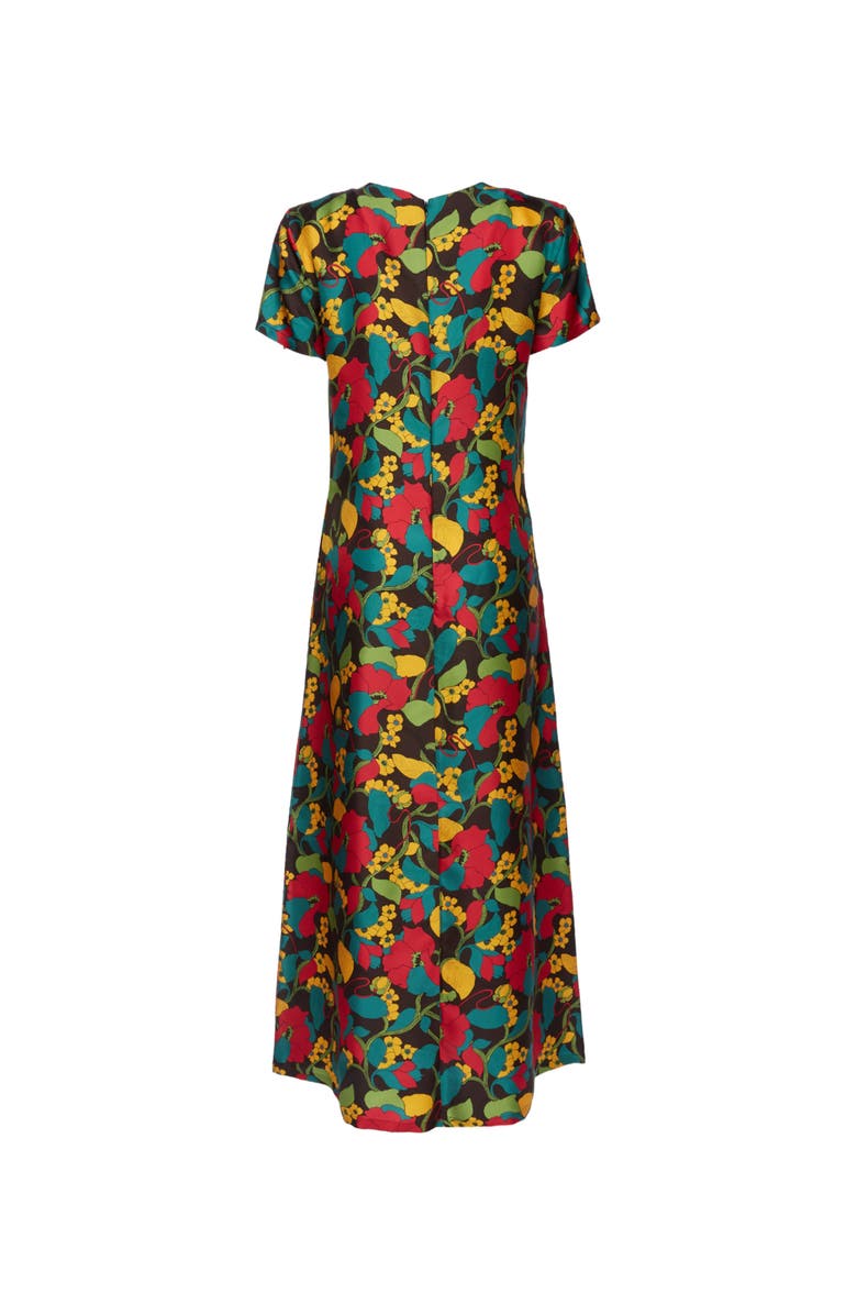 La DoubleJ Swing Dress Vines Brown, Alternate, color, Vines Brown