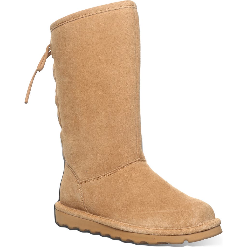Bearpaw Lydia Ii Faux Shearling Lined Boot In Brown