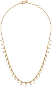 EDEN PRESLEY Shine 14k Gold Diamond Collar Necklace