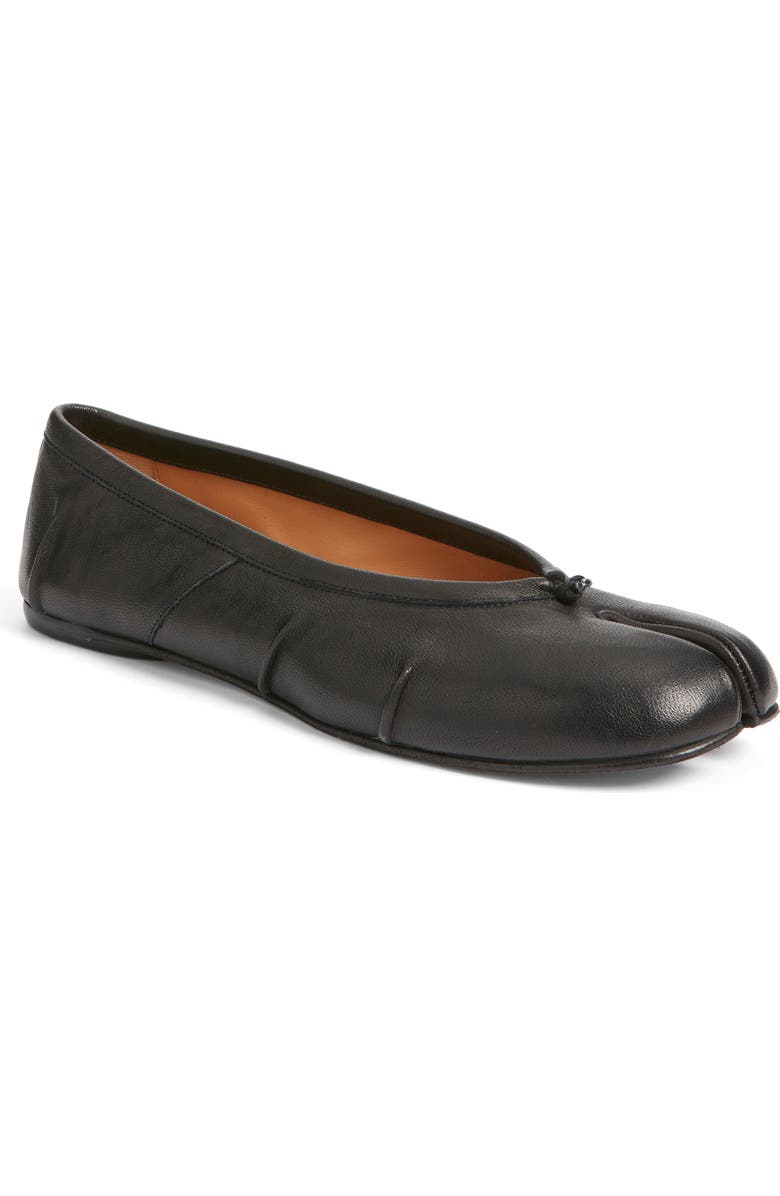 Maison Margiela Tabi Ballet Flat, Main, color, Black