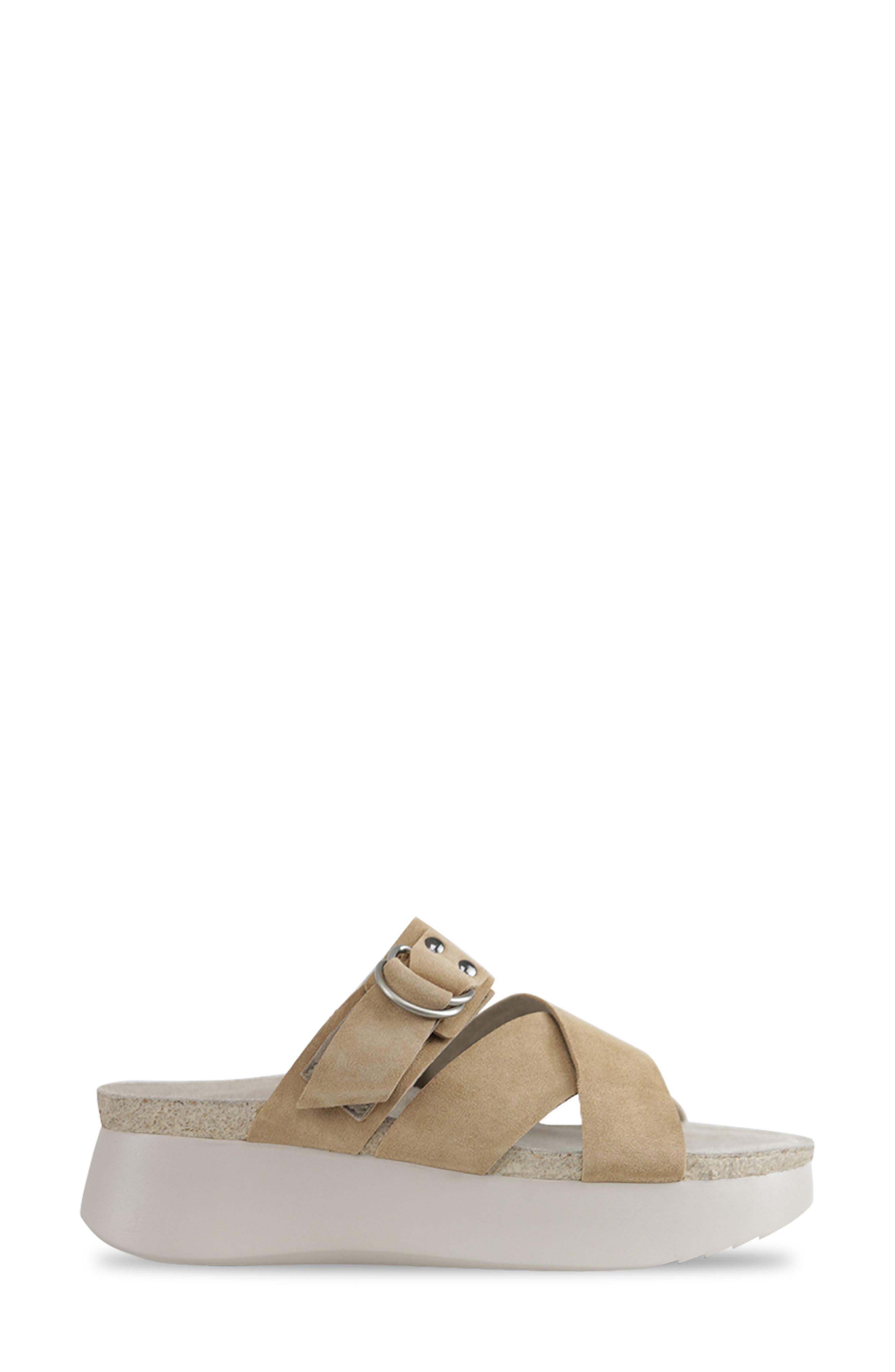 Sofia Platform Sandal, Alternate, color, TAN SUEDE