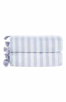 Brooks Brothers Pesthemal 2-Pack Turkish Cotton Bath Towels