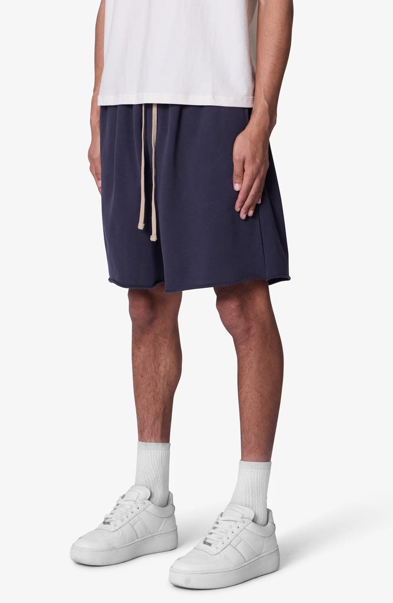 mnml Oversize Cotton Sweat Shorts, Alternate, color, 