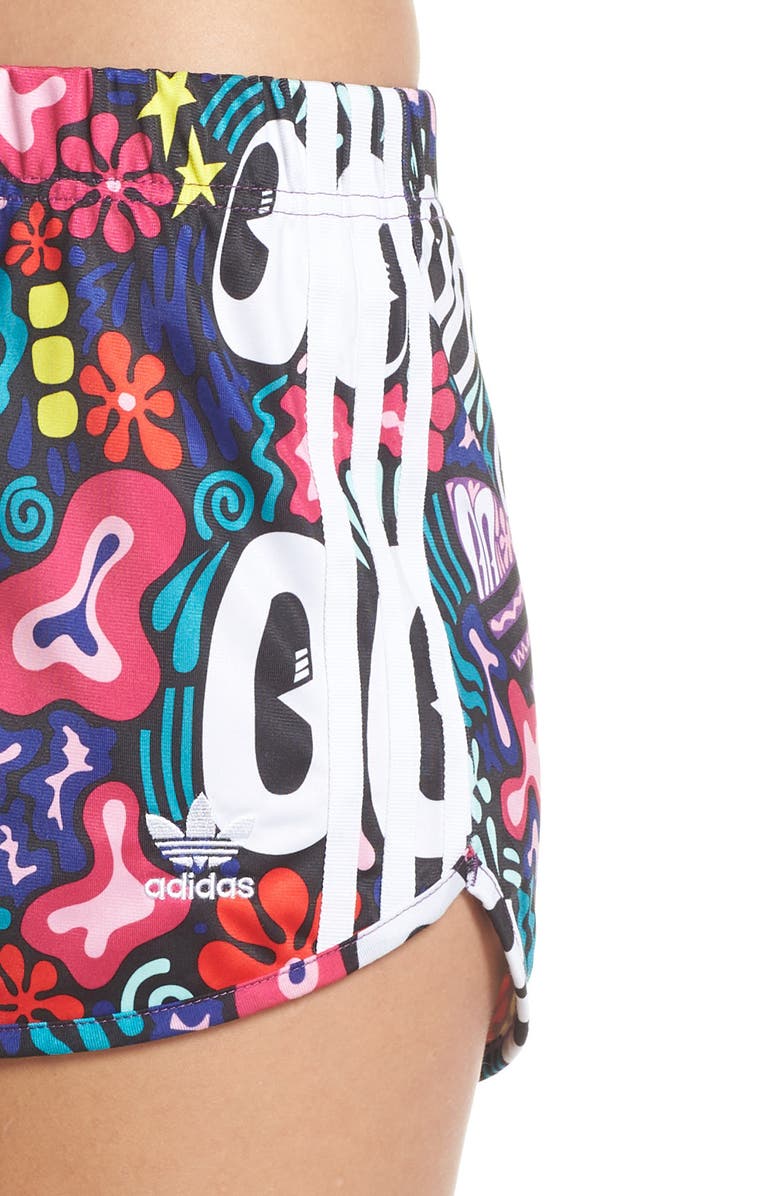 adidas Originals 3-Stripes Shorts, Alternate, color, 