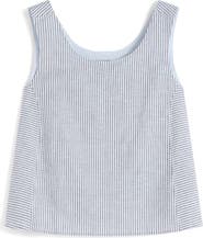 MM by Max Mara Stripe Linen Blend Tank