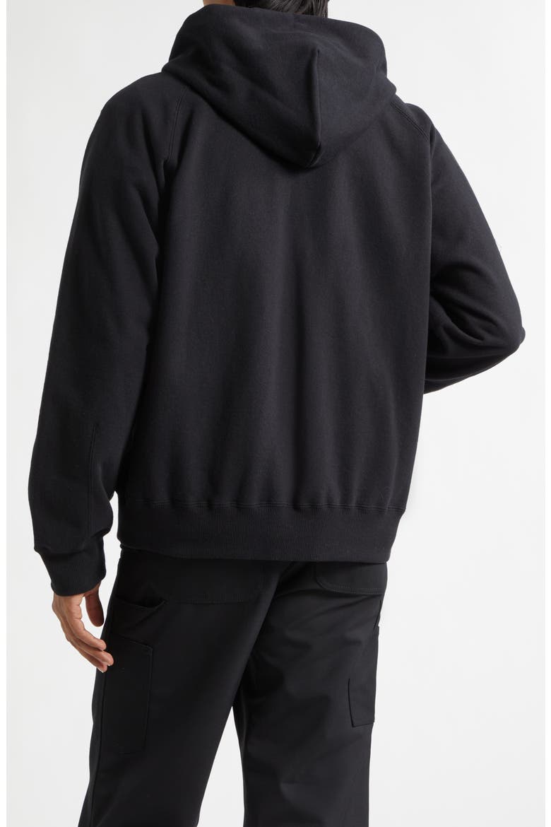 Carhartt WIP Cotton Jersey Full Zip Hoodie (Men) | Nordstrom