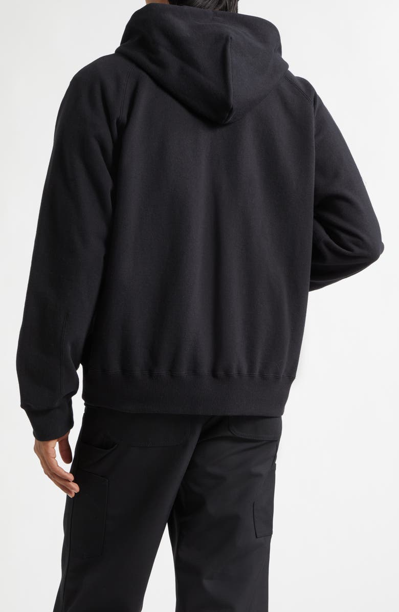 Sacai Carhartt WIP Cotton Jersey Full Zip Hoodie, Alternate, color, 