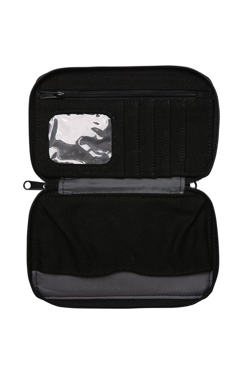 KAVU Go Time Cross Body Wallet - Women's, Alternate, color, Black