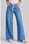 Soleil Tie Waist Wide Leg Jeans