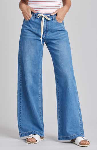 UNIONBAY Soleil Tie Waist Wide Leg Jeans