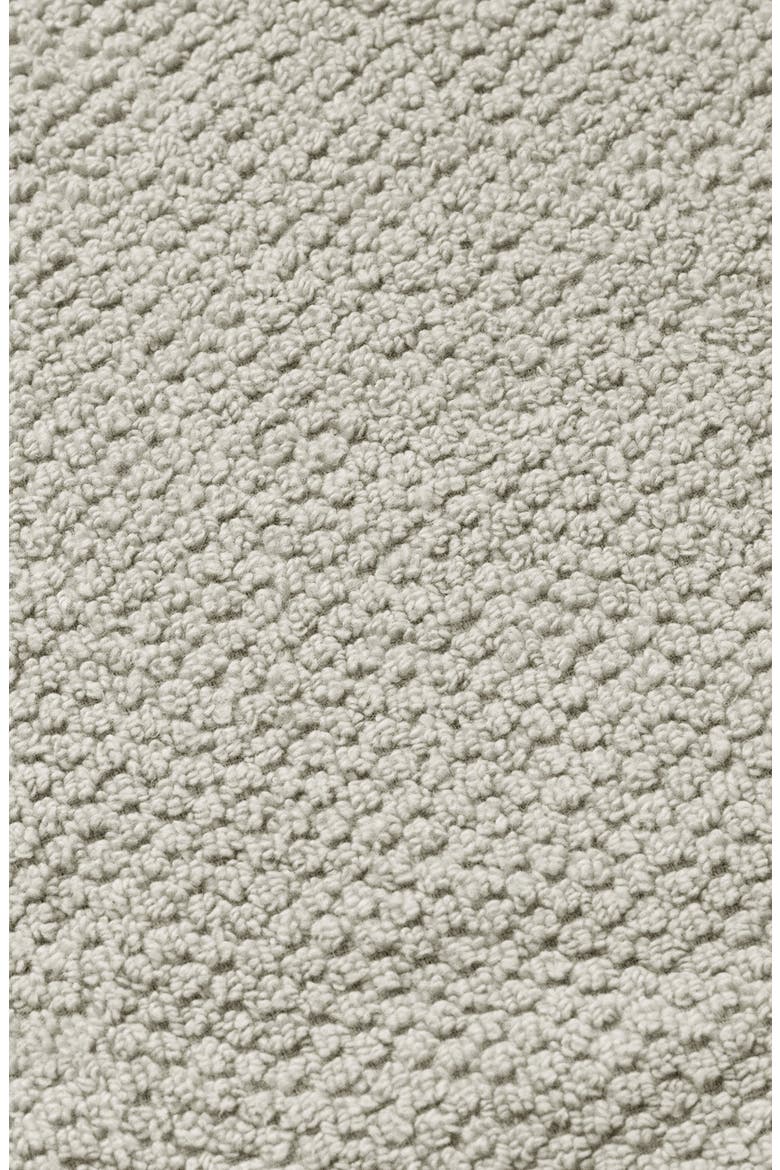 6-Piece Textured Weave Cotton Bath Towel Set, Alternate, color, LIGHT GREY