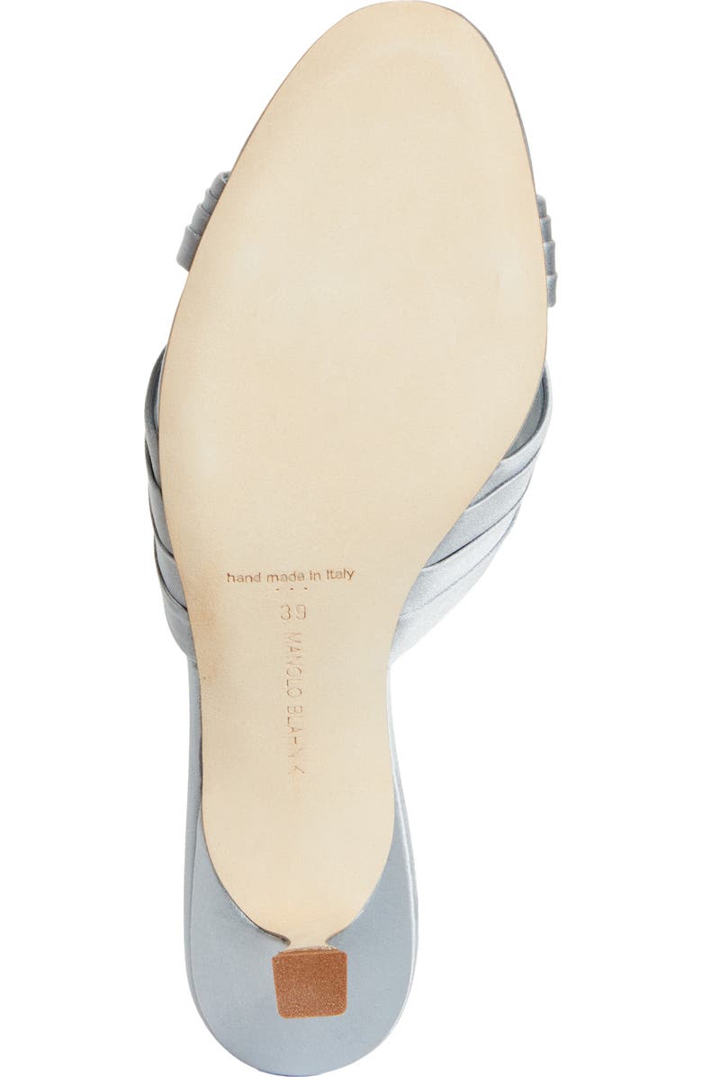 Manolo Blahnik Vieramul Slide Sandal, Alternate, color, Blue