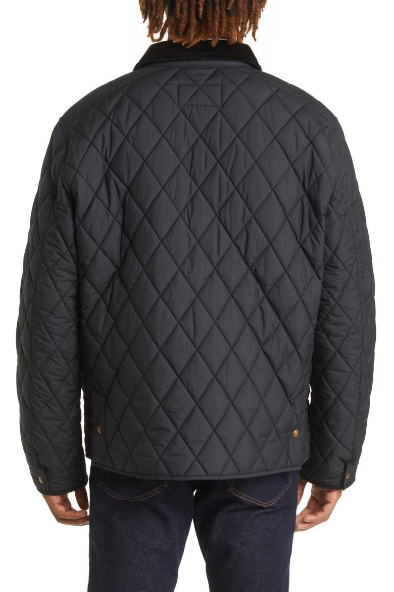 Men's Beaton Quilted Jacket, Alternate, color, POLO BLACK