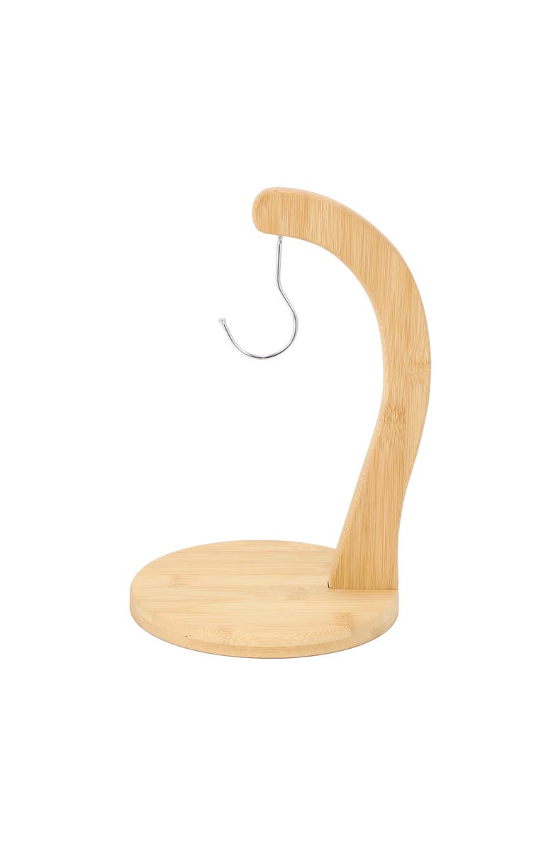 Megachef Wood Banana Hanger, Alternate, color, Bamboo
