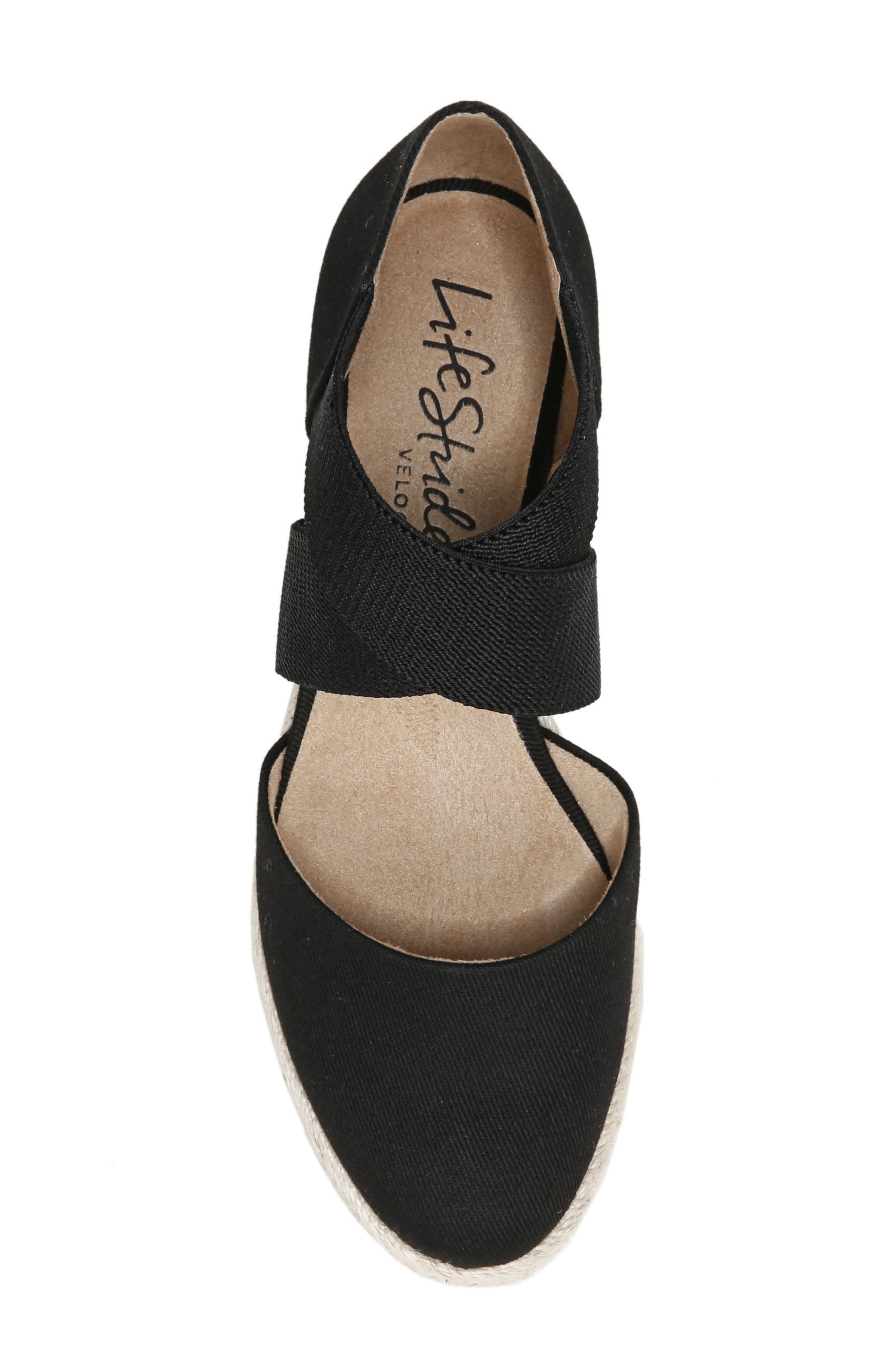 LifeStride Keaton Espadrille Wedge Sandal, Alternate, color, 