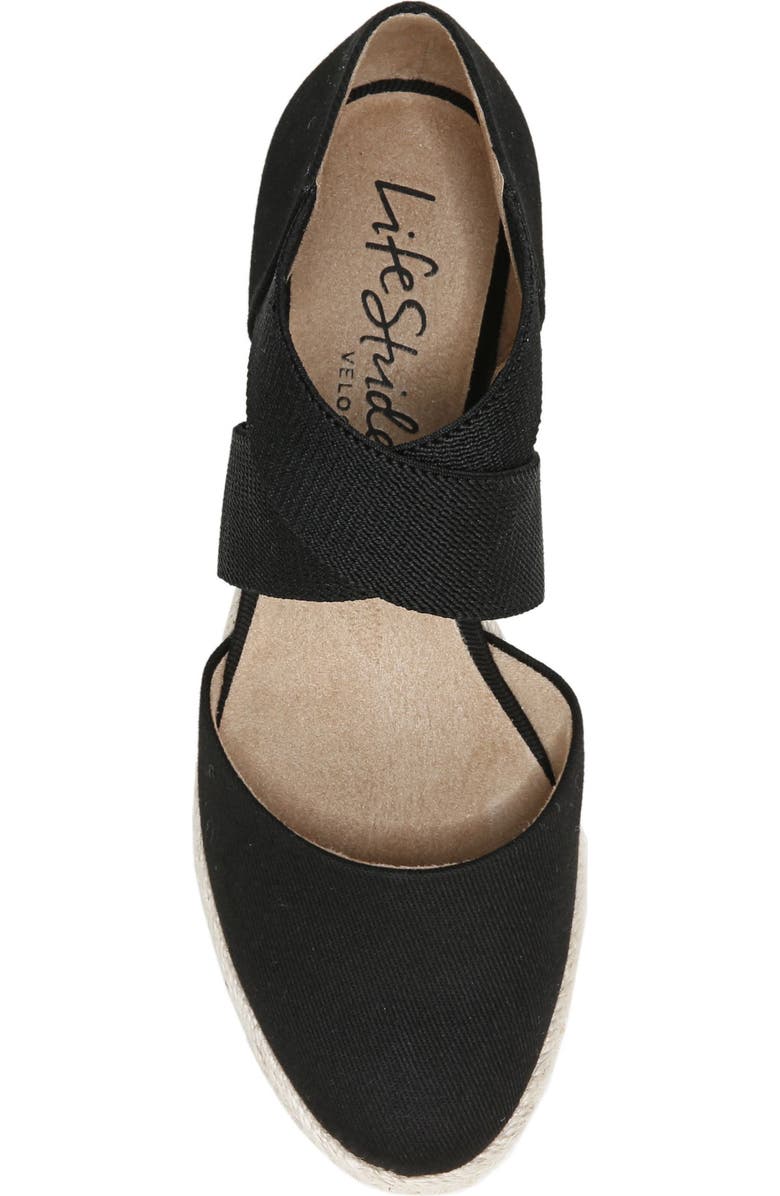 LifeStride Keaton Espadrille Wedge Sandal, Alternate, color,