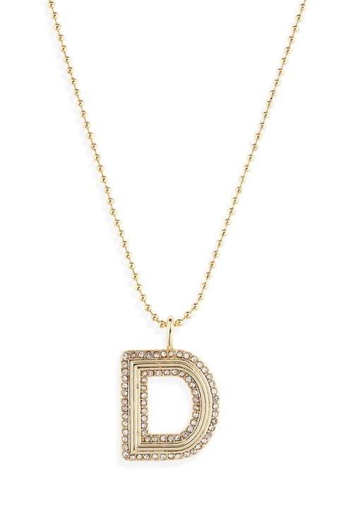 Arianna Initial Pendant Necklace