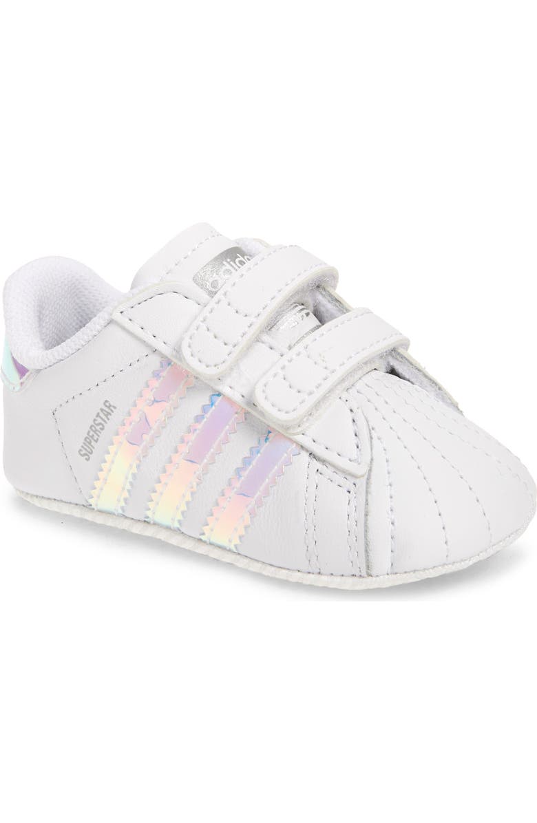 adidas Superstar Crib Sneaker, Main, color,