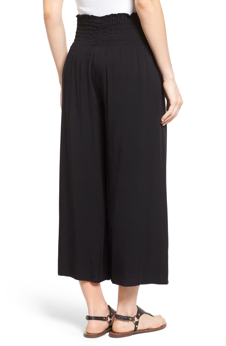 Nom Maternity Corsica Smocked Pants, Alternate, color, 