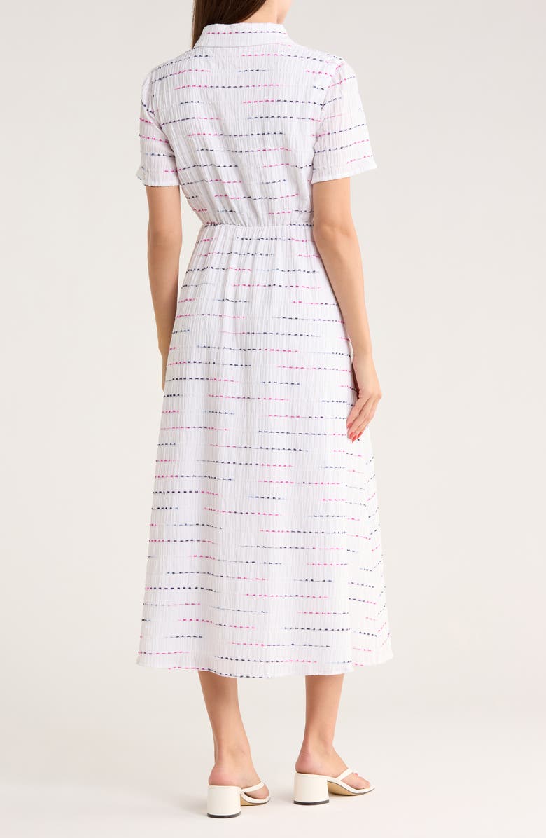 AREA STARS River Shirtdress, Alternate, color, White