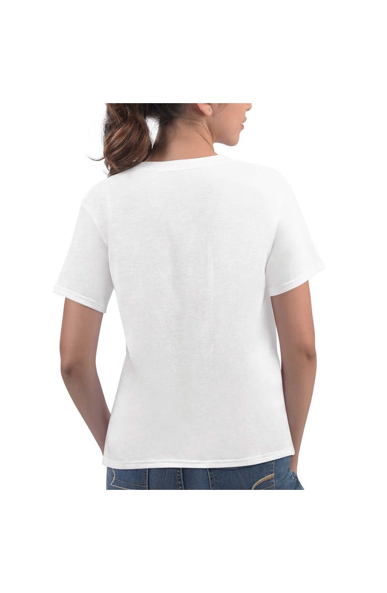 G-III 4HER BY CARL BANKS Women's G-III 4Her by Carl Banks White Carolina Panthers Play The Ball T-Shirt, Alternate, color, White