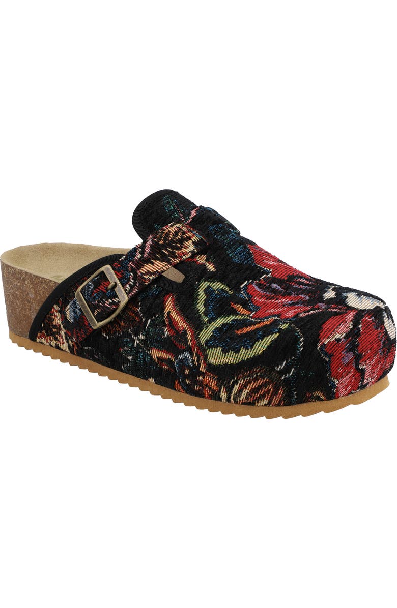 MIA Qwest Clog, Main, color, Black/ Black