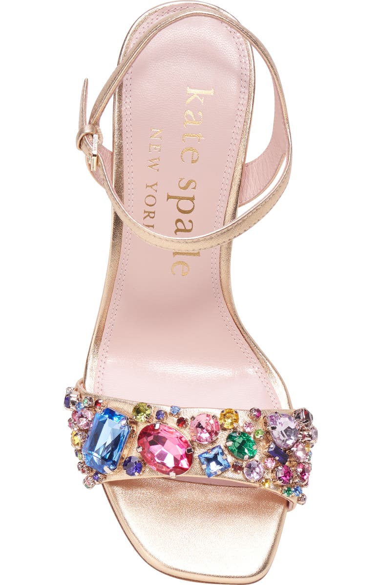 Kate Spade New York treasure crystal sandal, Alternate, color,