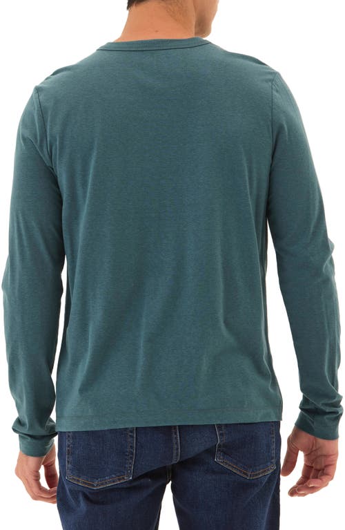 Threads 4 Thought Tucker Long Sleeve T-shirt In Peacock
