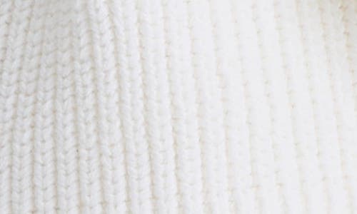 Vince Cotton-blend Double-breasted Sweater Jacket In Off-white In Optic White